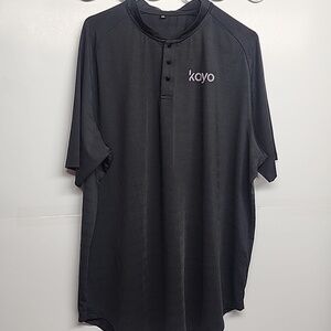 Men's Black awesome Workout KAYO Shirt. Size 2XL